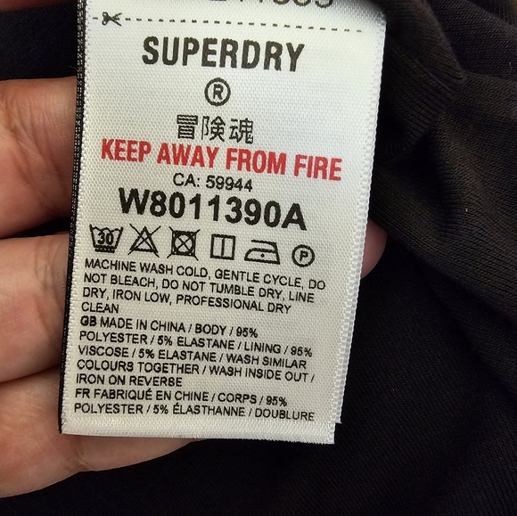 Superdry Sequin A Line Mini Dress, size US 8 - Picture 8 of 12